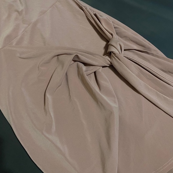 SOLD Fashion Nova Nude Mini Dress - Picture 5 of 5